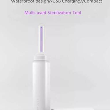 €25 with coupon for Petoneer UV Sterilization Pen Light Water Purifier Pen Ultraviolet UVC Sterilizer from xiaomi youpin from GEARBEST