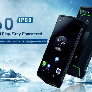$199 with coupon for Poptel P60 4G Phablet – GREEN from GearBest