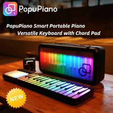 €236 with coupon for PopuPiano Smart Portable Piano MIDI keyboard from BANGGOOD
