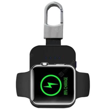 $11 with coupon for Portable Mini Key Chain Fast Wireless Charger for Apple Watch from GEARBEST