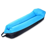$19 flash sale for Portable Water-resistant 200kg Loading Fast Inflatable Bed Sofa  –  BLACK AND BLUE from GearBest