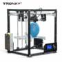 Tronxy X5 Aluminum Profile 210 x 210 x 280mm 3D Printer  -  EU PLUG  BLACK 