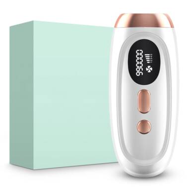 $29 with coupon for Professional Permanent Laser Epilator Home Depilatory Laser Body Hair Removal Machine Photoepilator Painless Depilador – White from BANGGOOD