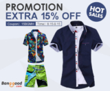 Extra 15% OFF for Summer Clothing from BANGGOOD TECHNOLOGY CO., LIMITED