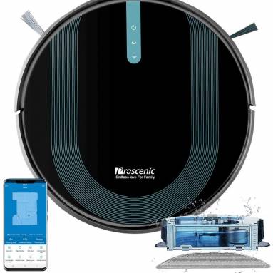 €152 with coupon for Proscenic 850T Smart Robot Cleaner 3000Pa Suction Three Cleaning Modes 500ml Dust Collector 300ml Electric Water Tank Alexa Google Home App Control from EU warehouse GSHOPPER