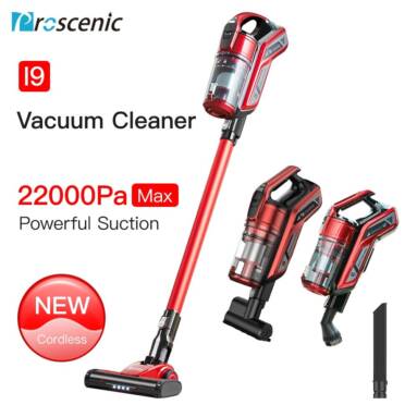 €120 with coupon for Proscenic I9 Cordless Vacuum Cleaner from EU GERMANY warehouse GEEKBUYING