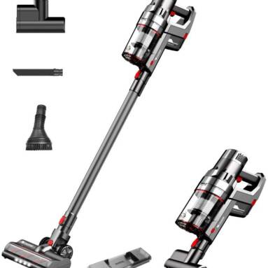 €149 with coupon for Proscenic P11 Cordless Vacuum Cleaner, Powerful Electric Broom 450W / 25000Pa with Touch Display, 53 Minutes Autonomy, 4 Brushes and Tank for Floor / Carpet / Tent / Pet Hair / Scrubber from EU warehouse GSHOPPER