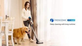 €93 with coupon for Proscenic P11 Smart Cordless Vacuum Cleaner from EU warehouse GEEKBUYING