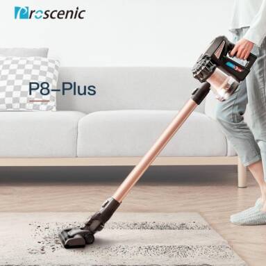 €91 with coupon for Proscenic P8 Plus Handled Vacuum Cleaner from EU warehouse BANGGOOD