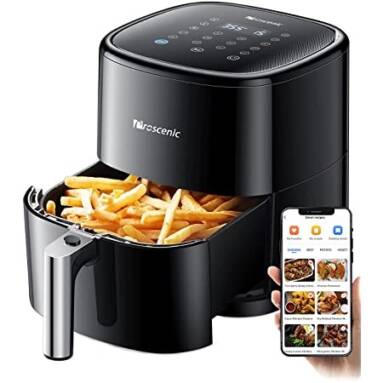 €88 with coupon for Proscenic T22 1500W 220V 5L Air Fryer APP Control 7X Air Circulation 100 Recipes 13 in 1 Cooking Functions Hot Oven Cooker Low Noise Non-stick from EU CZ warehouse BANGGOOD