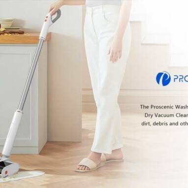 €81 with coupon for Proscenic Washvac F16 Cordless Wet Dry Vacuum Cleaner from EU warehouse GEEKBUYING