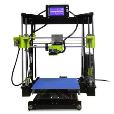 $183 WITH COUPON for Prusa I3 3D Printer  –  US PLUG  BLACK from GearBest