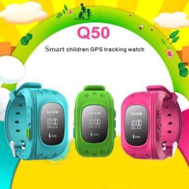 $12 with coupon for Q50 Kids GPS Smartwatch from GEARVITA