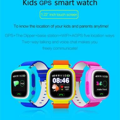 $17 with coupon for Q90 Kids GPS Smartwatch from GEARVITA