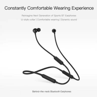 $23 with coupon for QCY L1 Neckband Bluetooth Earphone Sweatproof Sports Earbuds from GearBest
