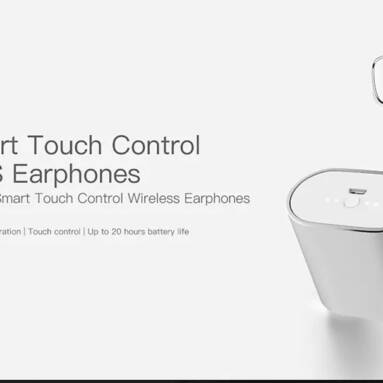 $29 with coupon for QCY T1 Pro TWS Touch Control Bluetooth Earphones from GearBest
