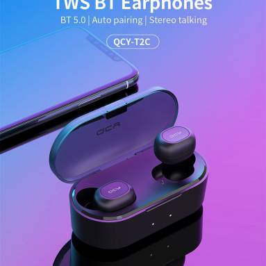 $16 with coupon for QCY T2C(T1S) Mini TWS Wireless Earphones Bluetooth 5.0 from GEARBEST