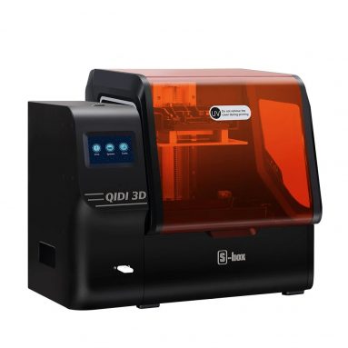 €271 with coupon for QIDI® S-box UV LCD Resin 3D Printer 215*130*200mm Build Volume with Upgraded Matrix UV Module/Large Resin Vat Capacity/High Accuracy Printing from EU CZ warehouse BANGGOOD