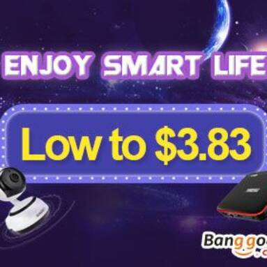 Up to 58% OFF for Smart Home and Electronic Products with Extra 10% OFF Coupon  from BANGGOOD TECHNOLOGY CO., LIMITED