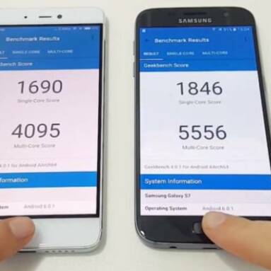 Xiaomi MI5S VS Samsung Galaxy S7 Antutu, Geekbench Test Review