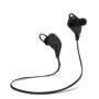 QY7S Bluetooth V4.1 Wireless Sport Earphones Headphones  -  BLACK
