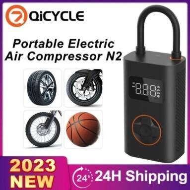 €36 with coupon for Qicycle N2 Portable Electric Compressor Air Pump from ALIEXPRESS
