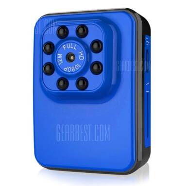 $19 with coupon for Quelima R3 Car WiFi Mini DVR Full HD Camera  –  BLUE from GearBest