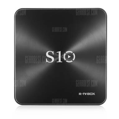 $76 flashsale for R – TV BOX S10 3GB DDR4 + 32GB EMMC TV Box  –  3G RAM + 32G ROM  US PLUG from GearBest
