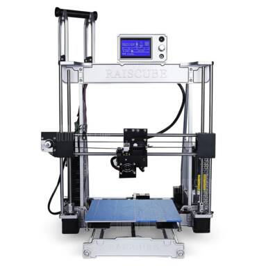 $229 with coupon for RAISCUBE A8R Prusa I3 DIY 3D Printer Kit  –  US SILVER from GearBest