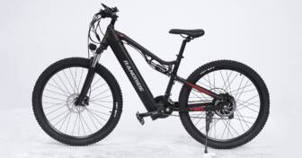 €976 with coupon for RANDRIDE YG90B Black Electric Bicycle 48V 17AH 1000W from EU warehouse BANGGOOD