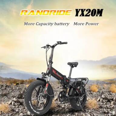 €1049 with coupon for RANDRIDE YX20M Electric Bike 1000W from EU warehouse GEEKBUYING