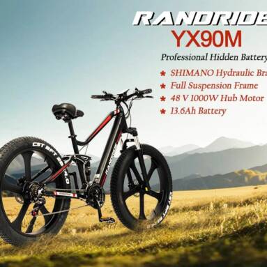 €1179 with coupon for RANDRIDE YX90M Electric Bike from EU warehouse GEEKBUYING