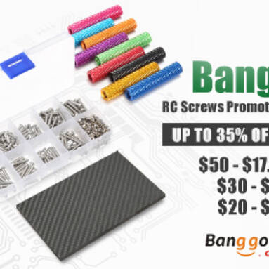 Up to 35% OFF for RC Screws Promotion from BANGGOOD TECHNOLOGY CO., LIMITED