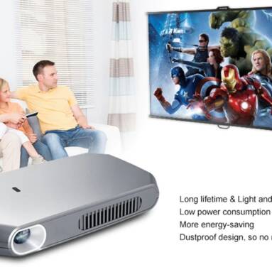 $199 with coupon for RD – 603 Mini DLP Projector 150 ANSI Lumens from GearBest