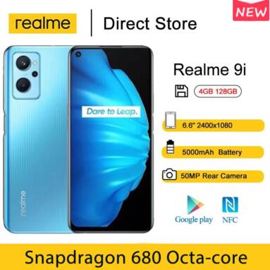 €132 with coupon for REALME 9i Smartphone 128GB from GSHOPPER