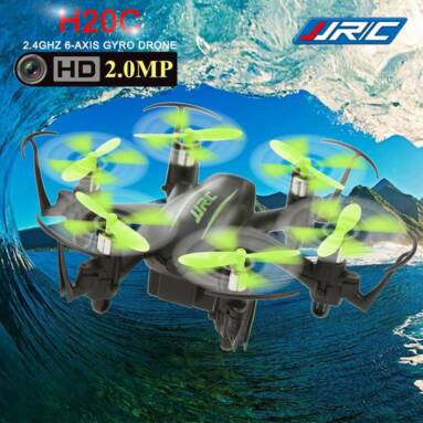 Only 24.99$ for JJRC H20C 2.4G 4CH 6 Axis Gyro Hexacopter Headless Mode Auto-return Drone with 2.0MP Camera from RCMOMENT