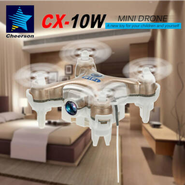 56% OFF Cheerson CX-10W RC Quadcopter from TOMTOP Technology Co., Ltd