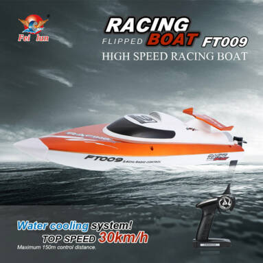 Get 29% Off For Feilun FT009 2.4G 4CH Water Cooling System Self-righting 30km/h RC Boat from RCMOMENT