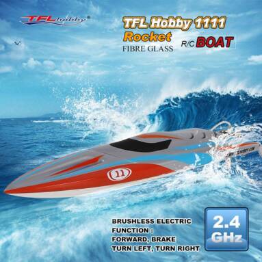 61% OFF TFL Hobby 1111 Rocket 2.4G  Brushless Electric Racing RC Boat $139.99,free shipping from TOMTOP Technology Co., Ltd