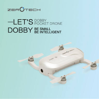 $20 discount for ZEROTECH DOBBY Smart Drone, free shipping $299.99 (Code: TTDOBBY) from TOMTOP Technology Co., Ltd