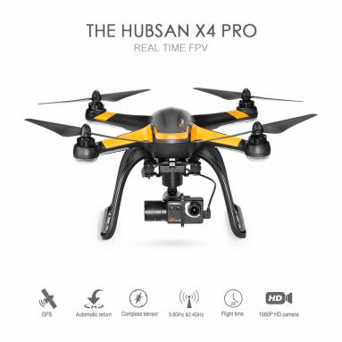 21% OFF Hubsan X4 Pro H109S 5.8G FPV Drone with 1080P HD Camera H7000 Smart Transmitter 3 Axis Gimbal GPS from TOMTOP Technology Co., Ltd