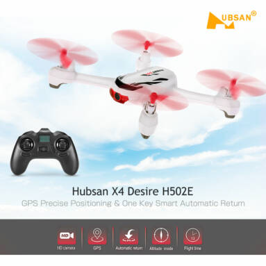 50% OFF Hubsan X4 Desire H502E 720P Camera GPS RTF RC Quadcopter,limited offer $65.99 from TOMTOP Technology Co., Ltd