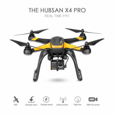 52% OFF Hubsan H109S X4 PRO 5.8G FPV Drone- RTF,limited offer $289.99 from TOMTOP Technology Co., Ltd