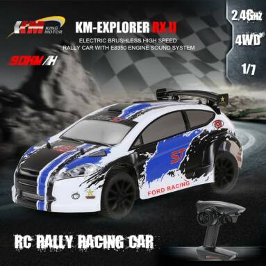 $579.99 For KM-Explorer RX II 1/7 2.4G 4WD High Speed RC Rally Racing Car with code EDM6412 from RCMOMENT