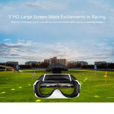 Only $129.99 For Walkera Goggle 4 5.8G FPV 40CH Aerial Glasses with code EDM100 from RCMOMENT