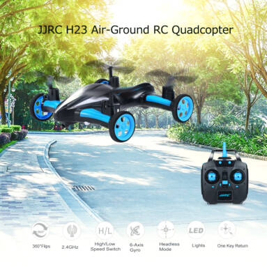 Get 21% Off For JJRC H23 Air-Ground Flying Car 2.4G 4CH 6-Axis Gyro RC Drone RTF Quadcopter from RCMOMENT