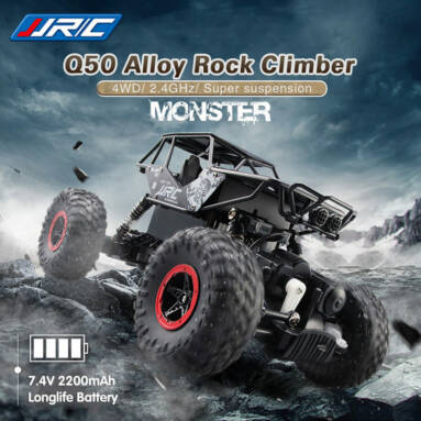 Get 67% Off For JJRC 4WD Alloy RTR Off-road Rock Crawler RC Car from RCMOMENT