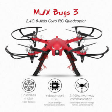 Exclusive Lowest Price $99.99 for MJX Bugs 3 Brushless Motor Racing Drone from TOMTOP Technology Co., Ltd