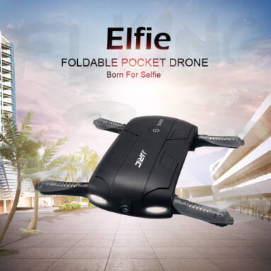 71% OFF JJRC H37 ELFIE Foldable Mini Selfie Drone,limited offer $29.99 from TOMTOP Technology Co., Ltd