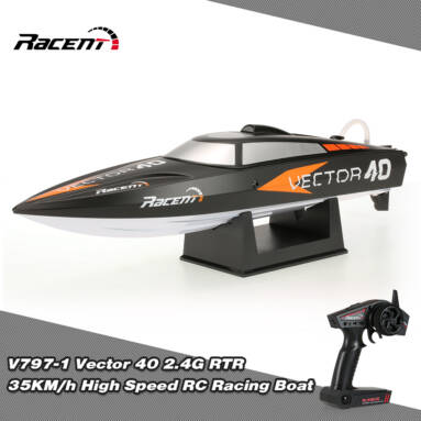 Only $52.99 For Original Racent V797-1 Vector 40 RC Racing Boat from RCMOMENT